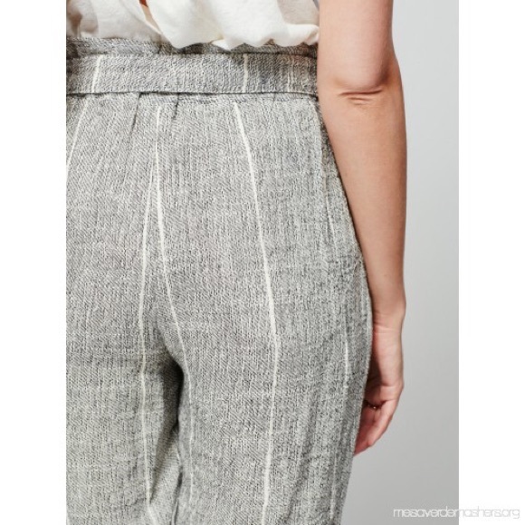 Free People Paperbag Linen Pants - Picture 6 of 8